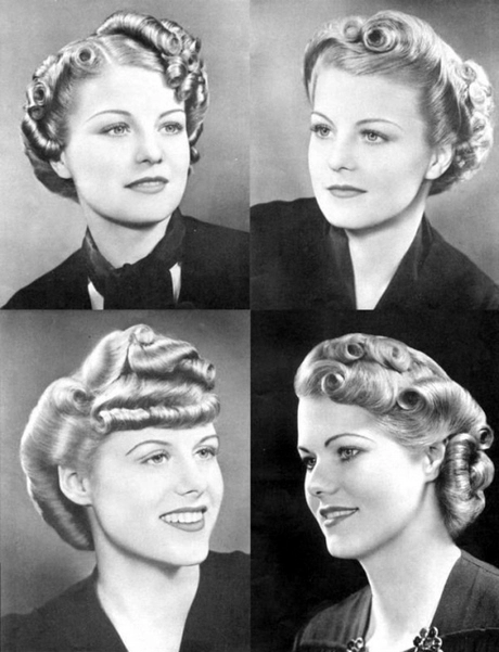 A 30-as évek frizurái