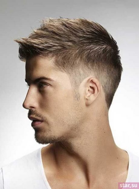 Különböző frizurák a férfiak számára rövid haj