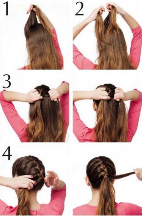 Egy másik módja annak, hogy fonja a haját egy fonatban