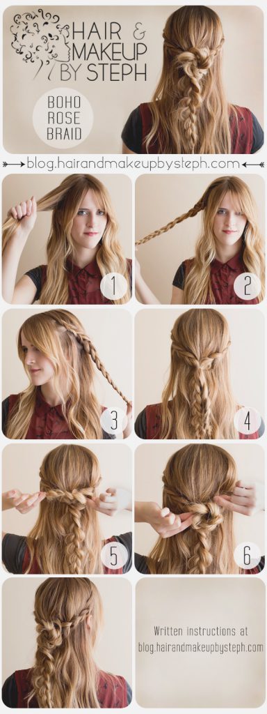 Egyszerű módszerek a hosszú haj fonására
