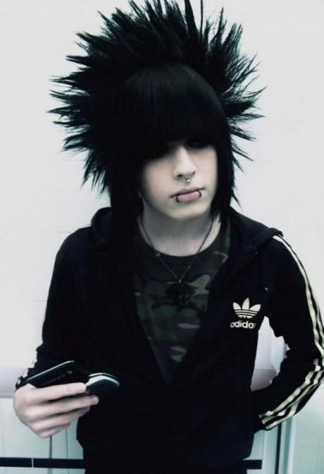 Emo frizurák