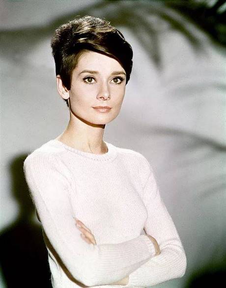 Pixie hajvágás Audrey Hepburn