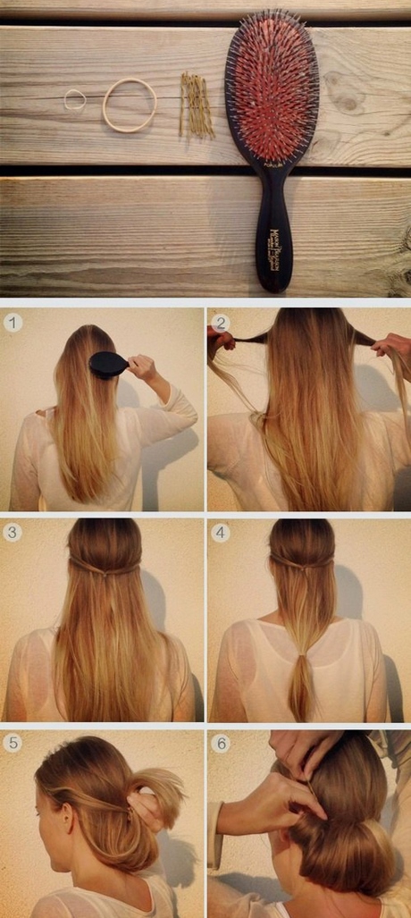 Könnyű és szép frizurák hosszú hajra