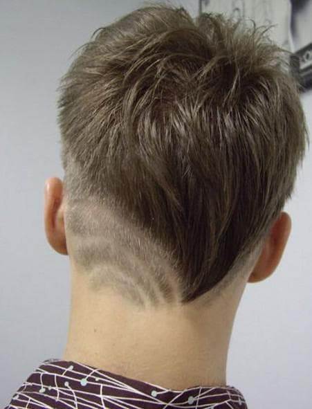 Borotvált frizura a férfiak számára