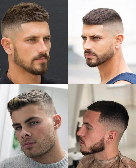 Rövid hajvágás férfiak számára