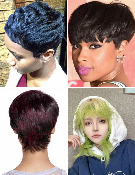 Rövid frizurák fekete nők számára