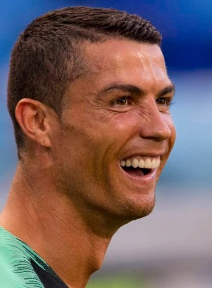 Cristiano Ronaldo frizurája