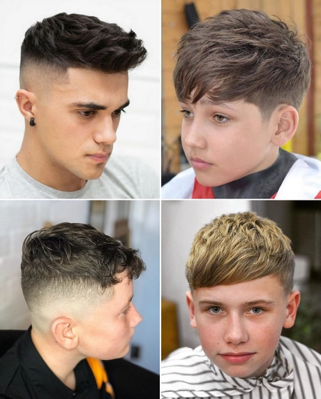 Rövid frizurák tizenéves fiúk számára