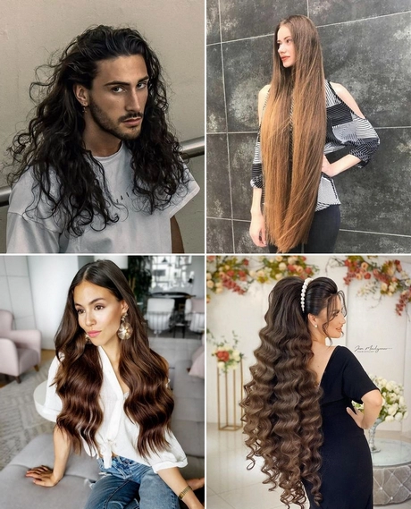 Nagyon hosszú frizurák