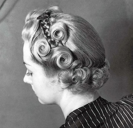 1940 frizurák
