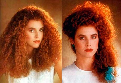 1980-as évek frizurák