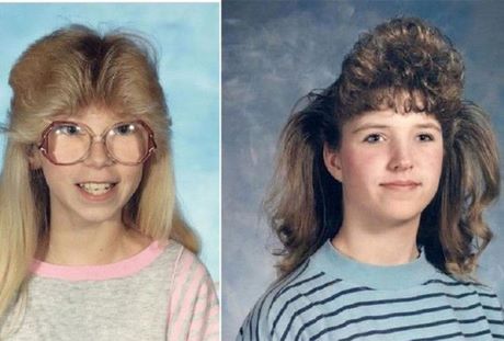80-as évek frizurák