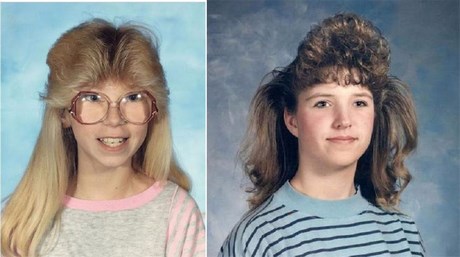 90-es évek női frizurák