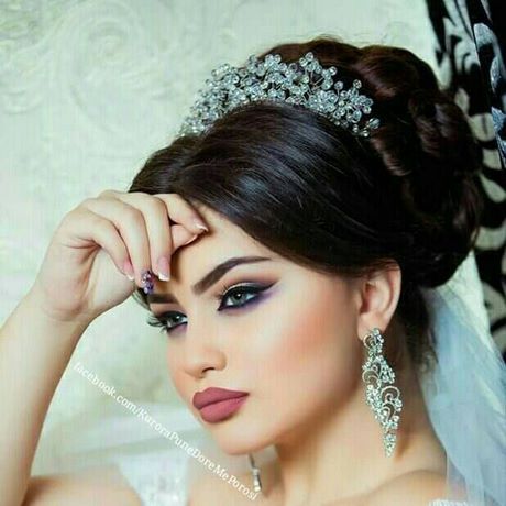 Arab menyasszonyi frizurák