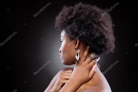 Fekete szépség frizura