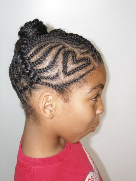 Fekete lány frizurák gyerekeknek