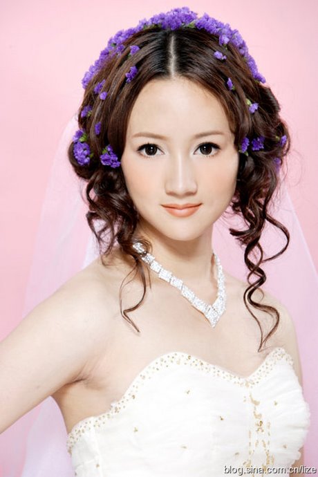 Kínai menyasszonyi frizurák