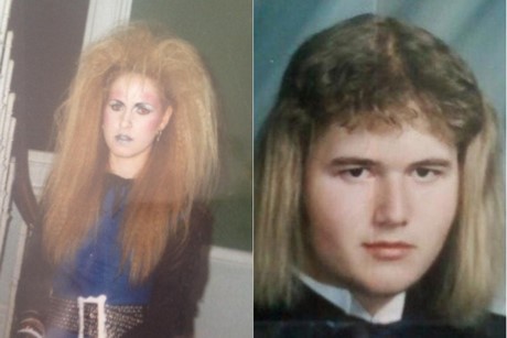 Aranyos 80-as évek frizurák
