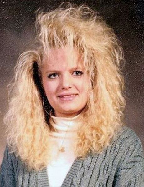 Könnyű 80-as évek frizurák