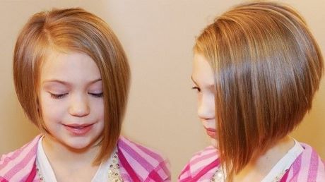 A lányok hajvágás