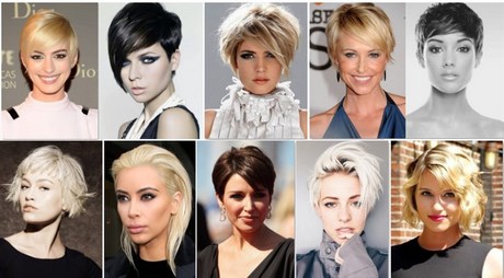 Haj szín rövid frizurák a nők