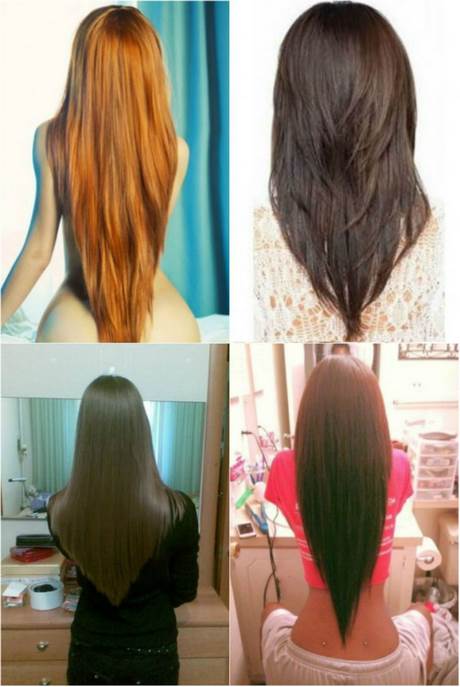 Hajvágás képek hosszú haj