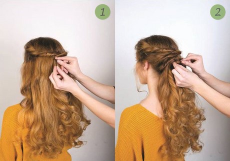 Frizurák könnyű hosszú haj