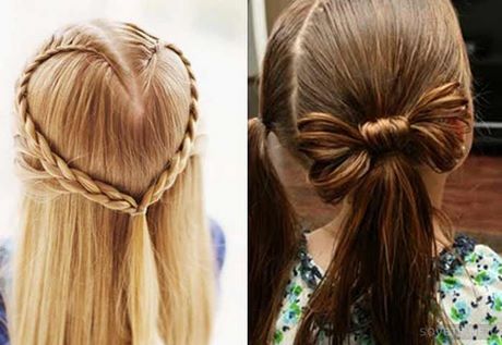 Frizurák gyerekek hosszú haj
