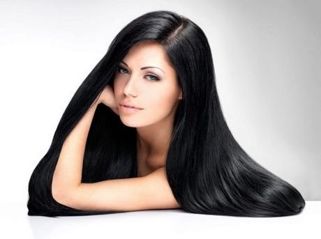 Frizurák természetes fekete haj