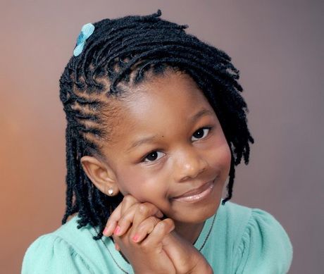 A gyerekek frizurák a fekete lányok