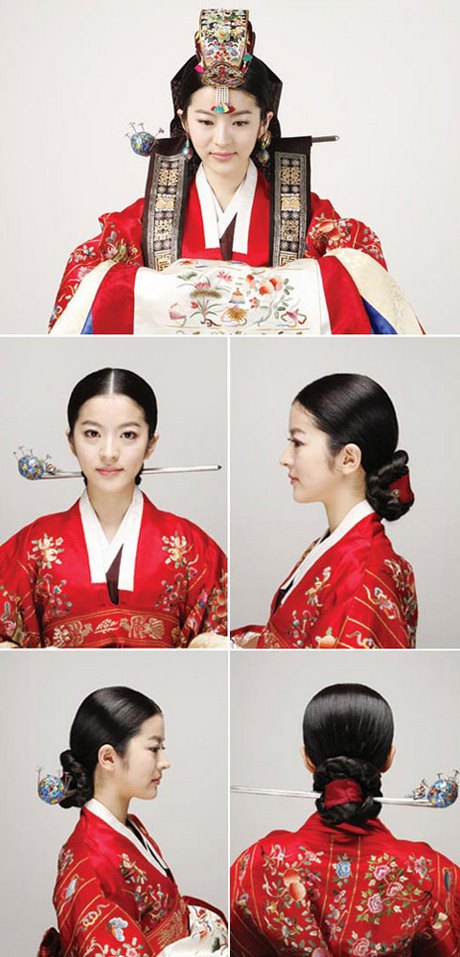 Koreai menyasszonyi frizurák