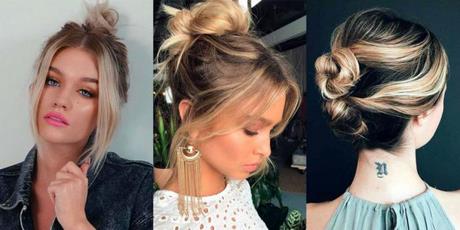 Középhosszú frizura updos