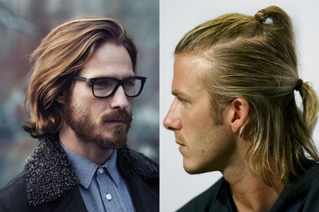 Közepes hosszú hajvágás férfiaknak