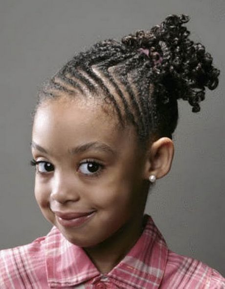 Képek a fekete gyerekek frizurák