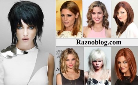 Képek, közepes haircut nők