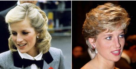Diana hercegnő frizurák rövid haj