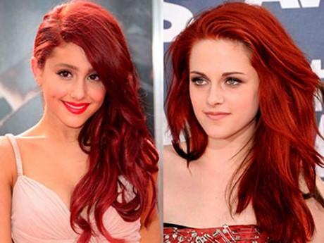 Vörös haj stílusok