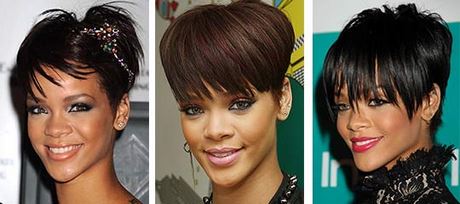 Rihanna rövid haja van