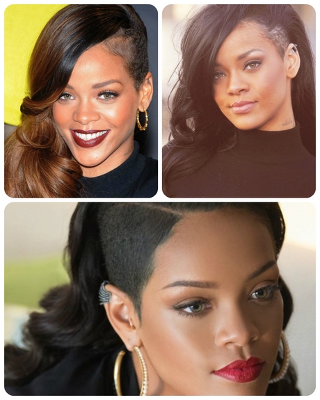 Rihanna rövid haj stílus