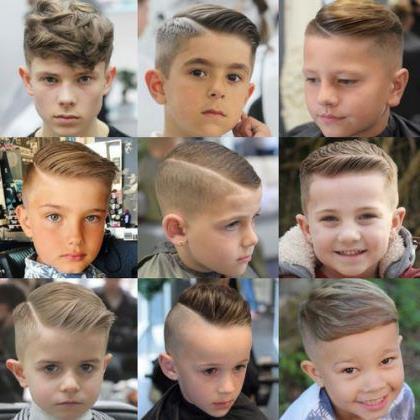 Rövid frizurák a fiúk