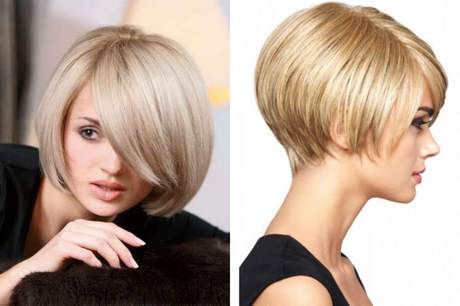 Rövid frizurák egyenes haj a nők