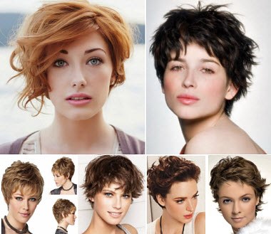 Rövid hajú nők több, mint 50 hullámos haj