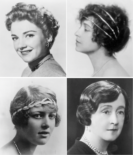 Rövid frizurák a nők a 20-as években