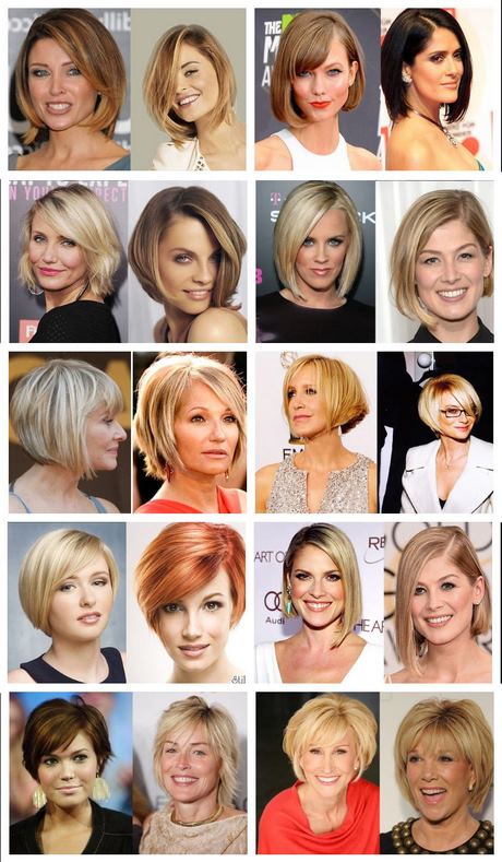 Rövid vagy közepes haircut nők