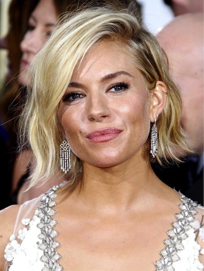 Sienna miller rövid hajvágás