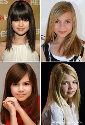 Stílusos hajvágás lányoknak hosszú haj
