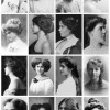 1920-as években frizurák hosszú haj