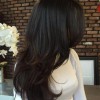 Frizurák hosszú fekete haj