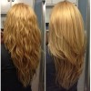 Frizurák hosszú haj rétegek