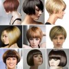 Képek a női rövid haj stílusok